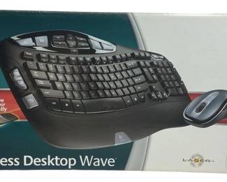 NEW Cordless Desktop Wave Keyboard