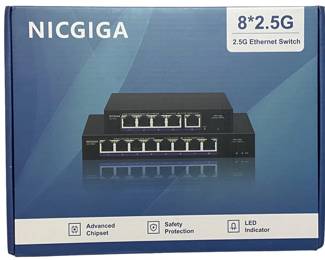 NEW 2.5G Ethernet Switch