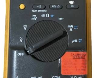 Yellow Fluke Multimeter