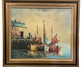 P. Stirrat Original Oil