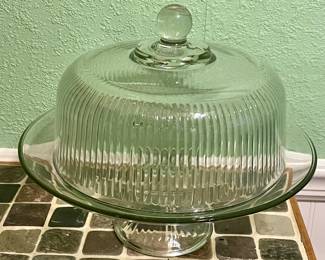 CAKE PLATE/PUNCH BOWL