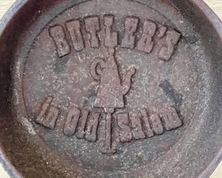 Small Cast Iron Pan/Ashtray - “Butler’s in Old Salem”