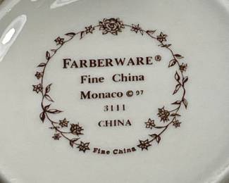 VINTAGE FARBERWARE CHINA - 40-PCS