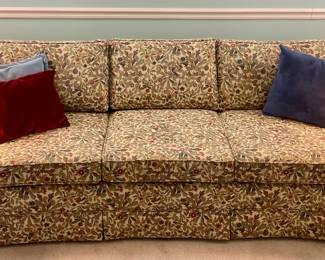VINTAGE BOW-FRONT SOFA