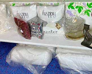 PAINTED PEW, PILLOWS & MORE