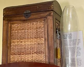 STORAGE BOX, LAMP GLOBE