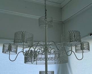 VINTAGE/ANTIQUE CANDLE CHANDELIER