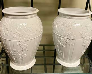LARGE PORCELAIN VASES