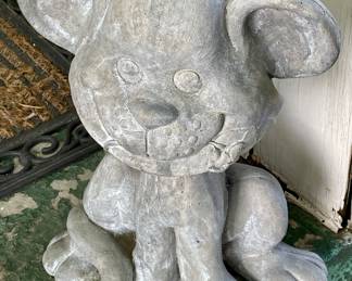 LARGE CONCRETE MONKEY