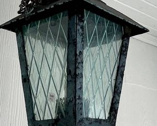 LARGE VINTAGE PENDANT LAMP/LANTERN