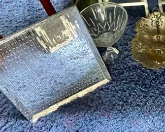 MIRRORED TRAY, ACCENT PIECES