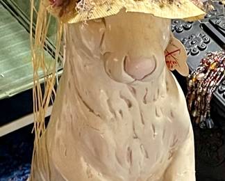 LARGE RABBIT FIGURE