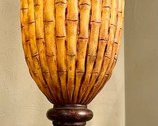"BAMBOO" GLASS TABLE LAMP