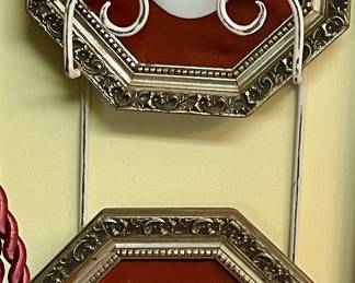 "GEORGE and MARTHA" WALL PLAQUES