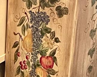 ANTIQUE PAINTED ASH CAN