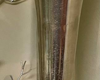 LARGE METAL VASE