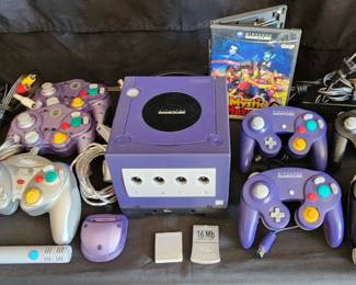 Nintendo Game Cube video game and console lot