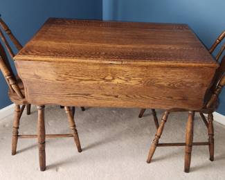 Drop leaf kitchen table