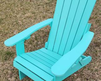 Folding Adirondack chair