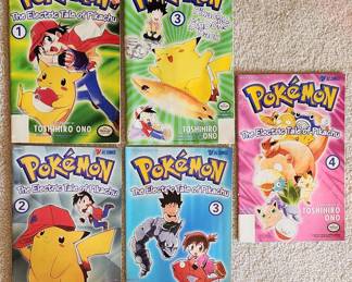 Pokemon comic books
