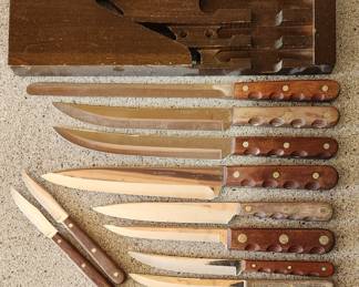 Case XX kitchen knife lot