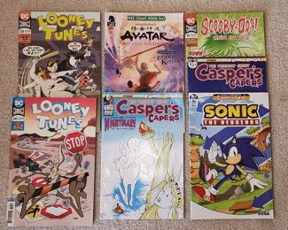 Comic book lot