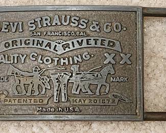 Levi Strauss belt buckle
