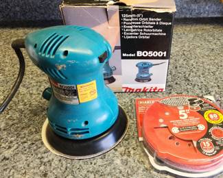 Makita orbital palm sander