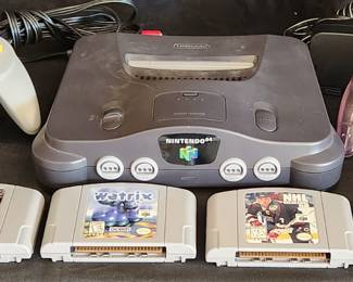 Nintendo 64 video games & console lot