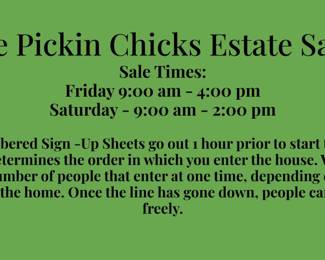  of The Pickin Chicks Estate Sales2 