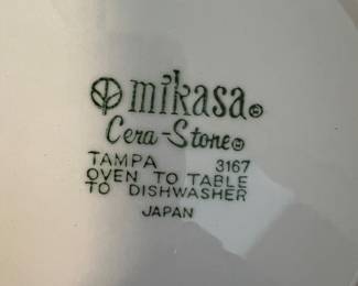 Mikasa Cer-stone dishes