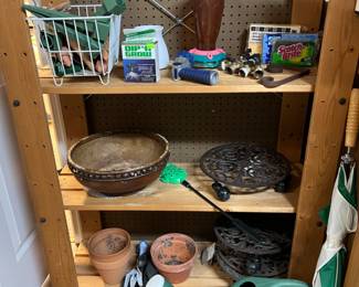 Flower pots and accessories and bird feeders