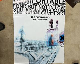 Vintage Radiohead posters