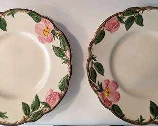 Lot of 2 - Franciscan Desert Rose - Bread & Butter Plate 6 3/8" wide - USA Stamp