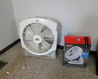 Heating fan and cooling fan