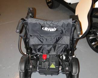 Drive, electric wheelchair