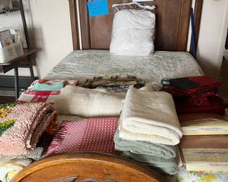 Vintage bed, elegant