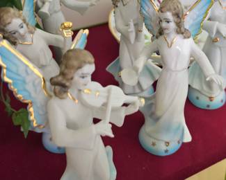 a group of beautiful angels 