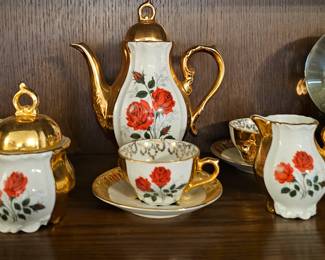 vintage German coffee set