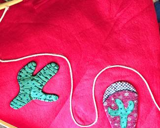 awesome Texas tree skirt