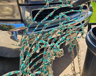 3 outdoor dolphins, light up