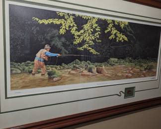 Bob Timberlake Kuralt at White's Creek Print