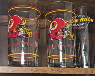 Washington Redskins Glasses