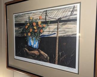 Marigolds for Nancy Monitgue Print