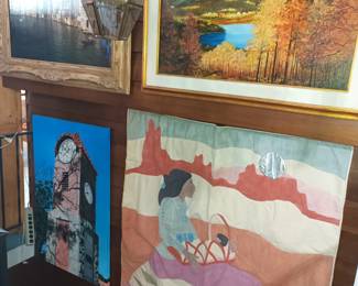 Fine art and tapestryby Jacqueline Rochester