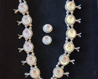 Beautiful silver squash blossom - without turquise