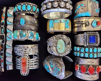 Native American silver jewelry