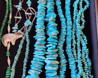 Turquoise necklaces
