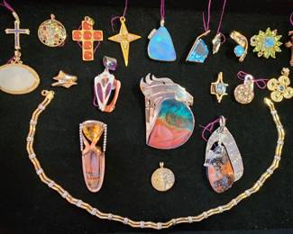 More gold and silver jewelry