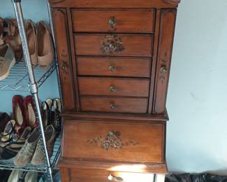 One of 5 jewelry armoires